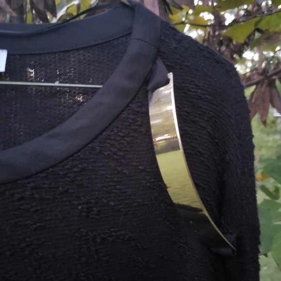 Zara W&B Collection, Size: S, Black w/ Light Gold - Picture 3 of 7